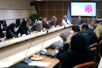 جلسه مدیران گروه های آموزشی در بیمارستان رفیده